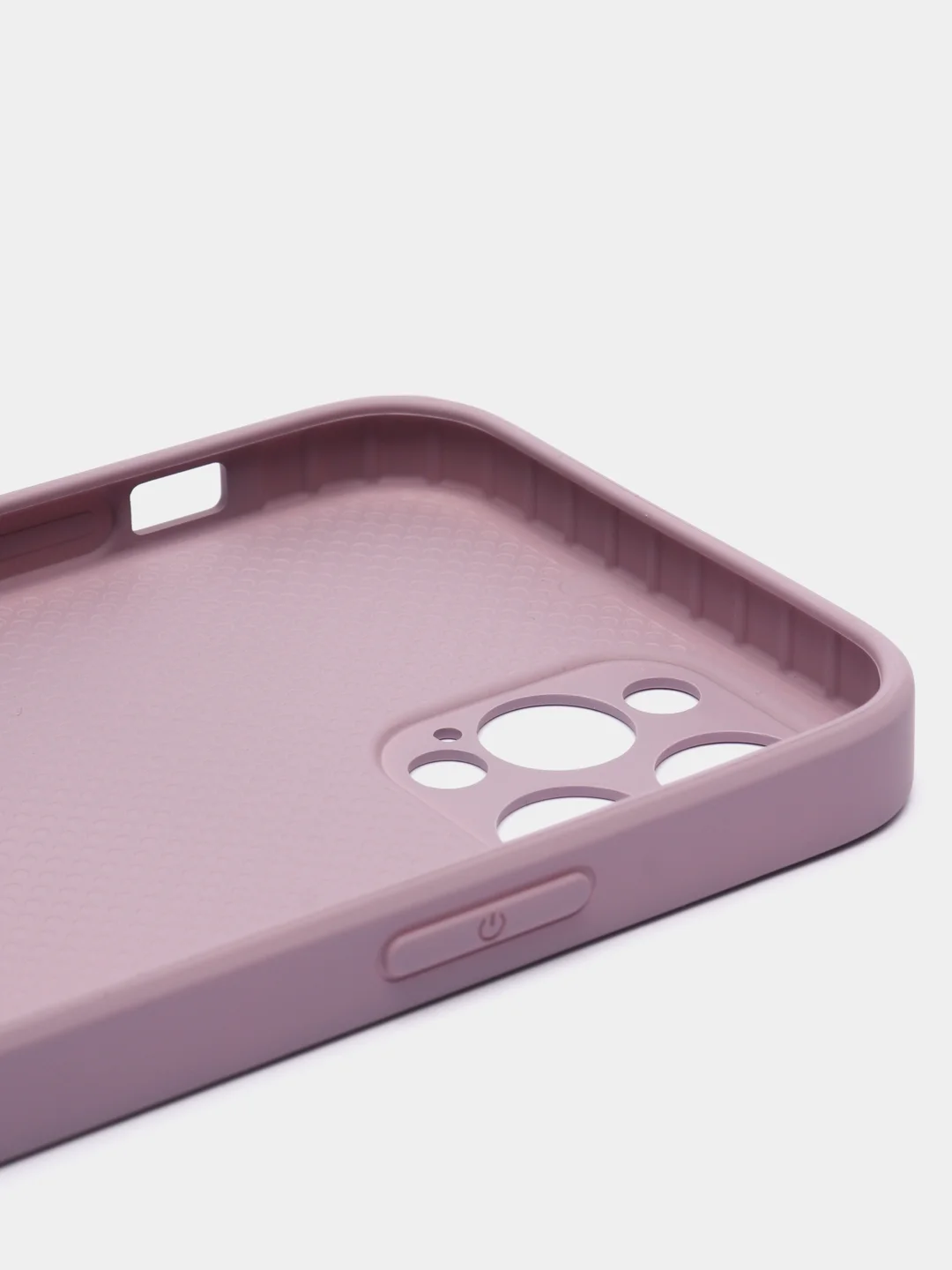 Сиреневый чехол силиконовый для iPhone 7/8/7 Plus/11/12/13 Pro Max/12 Pro, со стеклянной панелью
