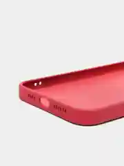 Багровый чехол силиконовый для iPhone 7/8/7 Plus/11/12/13 Pro Max/12 Pro, со стеклянной панелью