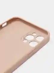 Кремовый чехол силиконовый для iPhone 7/8/7 Plus/11/12/13 Pro Max/12 Pro, со стеклянной панелью