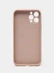 Кремовый чехол силиконовый для iPhone 7/8/7 Plus/11/12/13 Pro Max/12 Pro, со стеклянной панелью