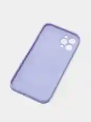 Лавандовый чехол силиконовый для iPhone 7/8/7 Plus/11/12/13 Pro Max/12 Pro, со стеклянной панелью
