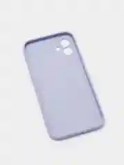 Светло-синий чехол силиконовый для iPhone 7/8/7 Plus/11/12/13 Pro Max/12 Pro, со стеклянной панелью