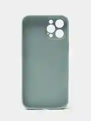 Мятный чехол силиконовый для iPhone 7/8/7 Plus/11/12/13 Pro Max/12 Pro, со стеклянной панелью