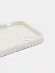 Белый чехол силиконовый для iPhone 7/8/7 Plus/11/12/13 Pro Max/12 Pro, со стеклянной панелью