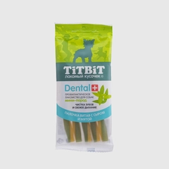 Жевательный снек TitBit Dental, зубочистка для собак