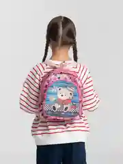 Розовый рюкзак детский