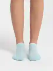 Бирюзовый носки женские короткие