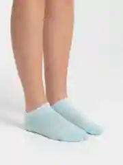 Бирюзовый носки женские короткие
