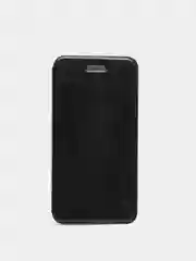 Угольный чехол книжка Huawei P8 lite 2017 / Honor 8 Lite, Хуавей П8 лайт 2017 / Хонор 8 Лайт