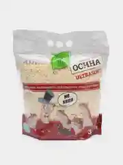 Наполнитель грызунов, птиц, рептилий осиновый ультрасофт Зверьё Моё, 3,5 л