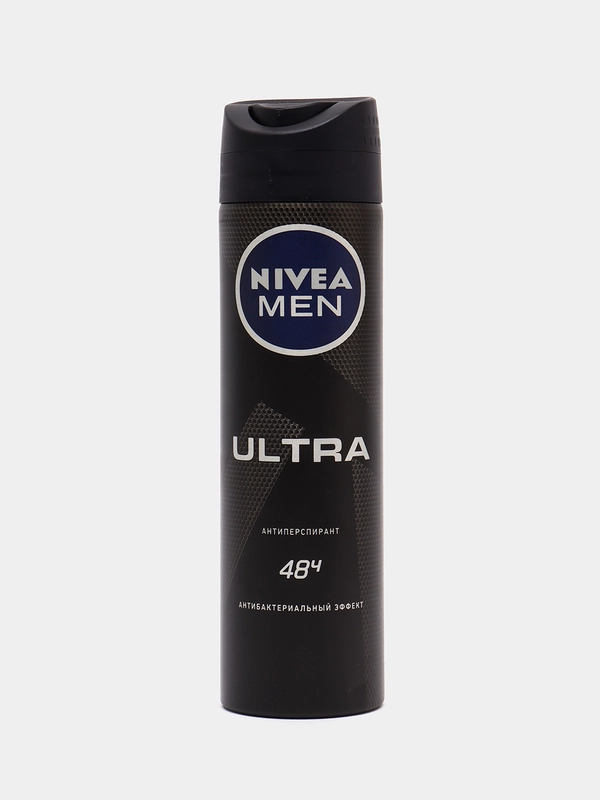 Антиперспирант спрей NIVEA MEN "ULTRA", мужской, 150 мл
