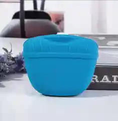 Голубой сумка для лакомств, на магните, 3 цвета, силиконовая, на пояс