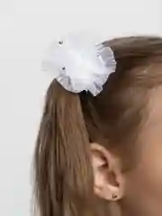 Прозрачный бант для школы, 2 штуки