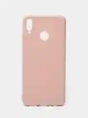 Бежевый чехол Huawei Honor 8X силиконовый цветной матовый (Хуавей Хонор 8Х)