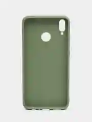 Лесной зеленый чехол Huawei Honor 8X силиконовый цветной матовый (Хуавей Хонор 8Х)