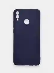 Темно-синий чехол Huawei Honor 8X силиконовый цветной матовый (Хуавей Хонор 8Х)