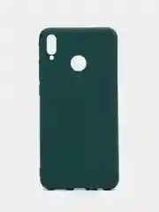 Зеленый чехол Huawei Honor 8X силиконовый цветной матовый (Хуавей Хонор 8Х)