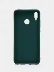 Зеленый чехол Huawei Honor 8X силиконовый цветной матовый (Хуавей Хонор 8Х)
