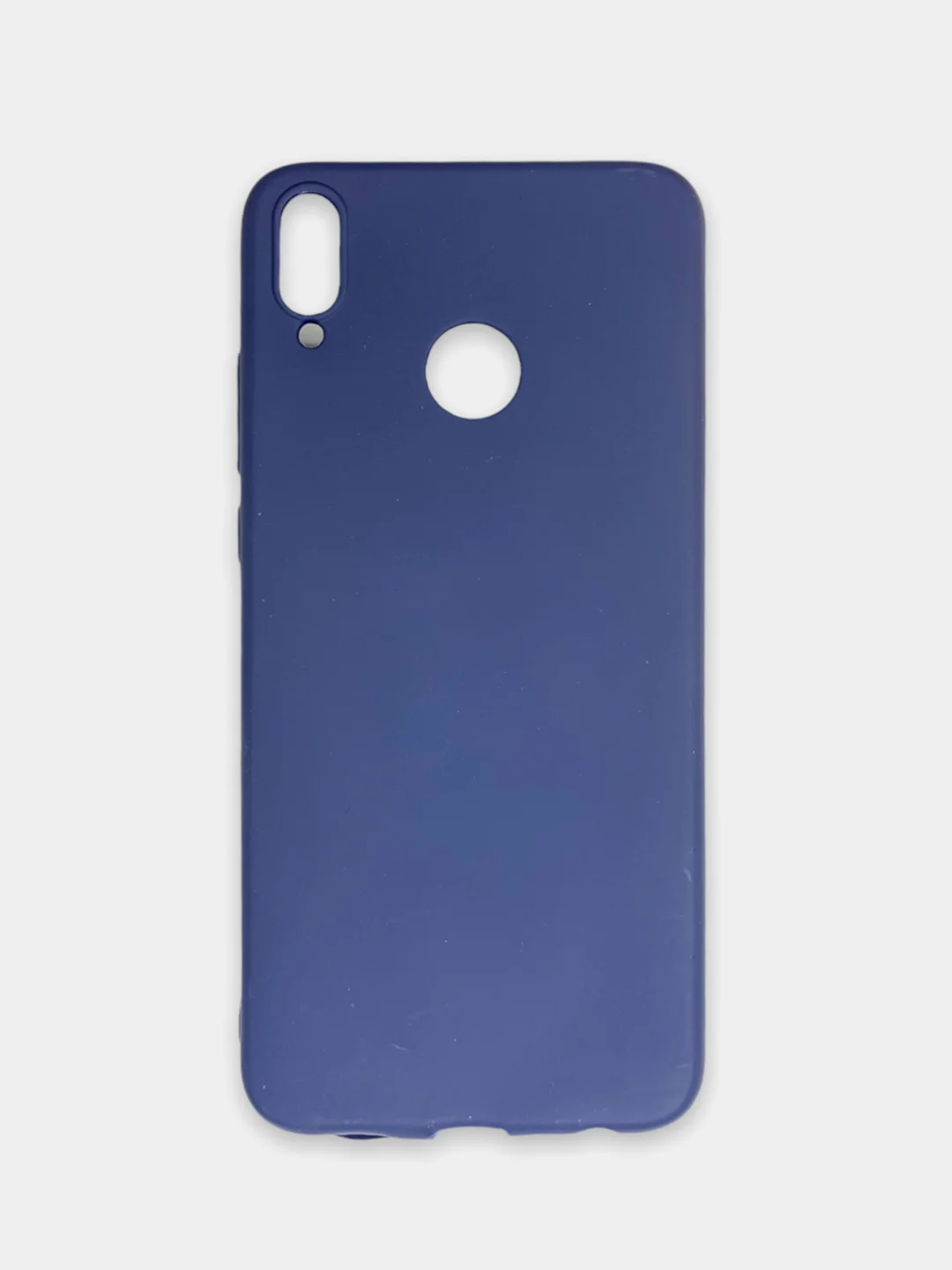 Зеленый чехол Huawei Honor 8X силиконовый цветной матовый (Хуавей Хонор 8Х)