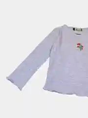 Фиолетовый лонгслив для девочки