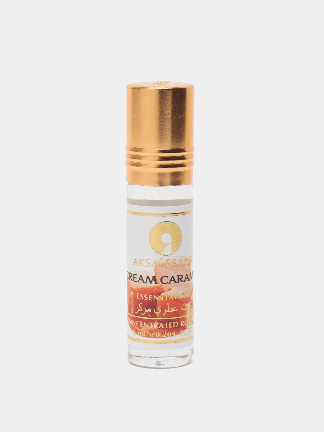 Масляные духи женские  Aksa Esans Cream Caramel сладкий аромат парфюм  , 6 мл