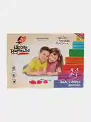 Пластилин "Школа творчества", 21 цвет