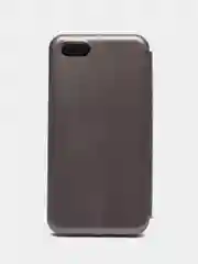 Серебряный чехол книжка Honor 7A, 7A Prime, 7S, Huawei Y5 2018, Y5 Lite, Y5 Prime, Хонор 7А Прайм