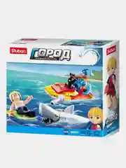 Конструктор Sluban "Морские спасатели - Скутер", 49 деталей
