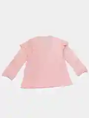Розовый лонгслив для девочки
