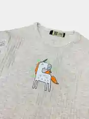 Молочный лонгслив для девочки