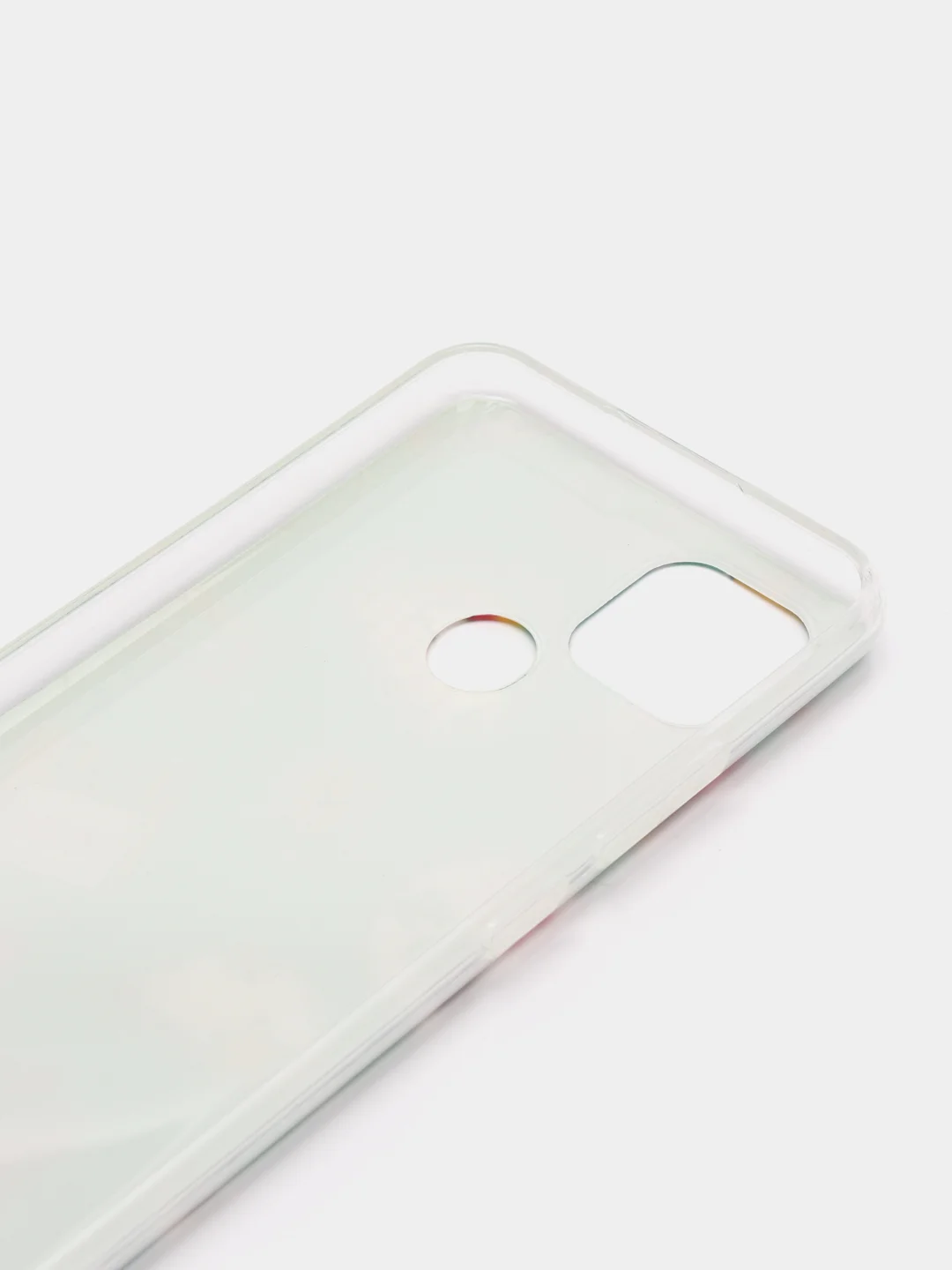 Ледяной чехол Realme C21 Реалми С21 силиконовый с рисунком