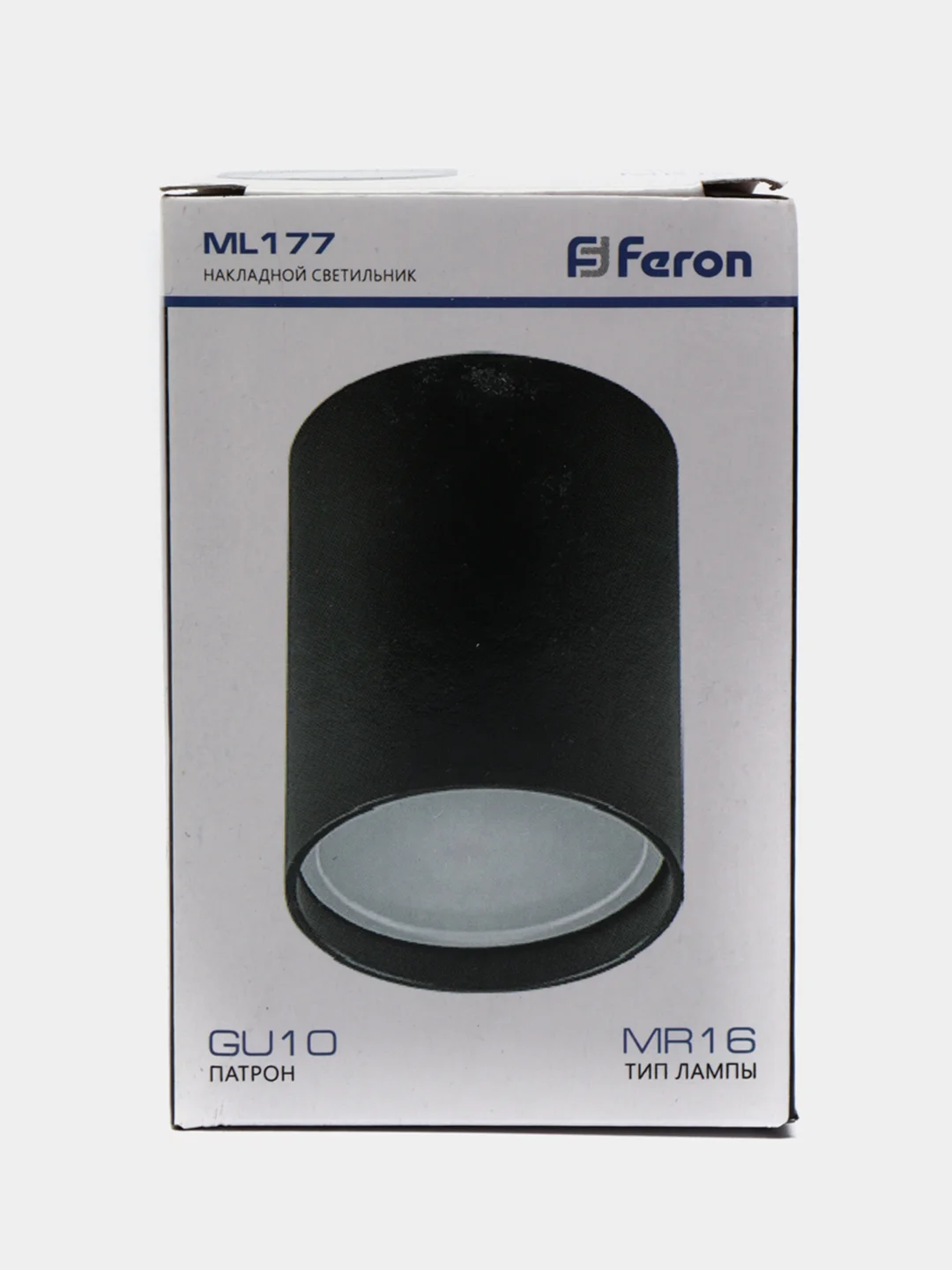 Серебряный светильник потолочный с клеммой в комплекте, Feron ML177