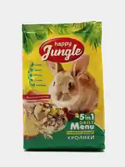 Корм для кроликов HAPPY JUNGLE, 400 г
