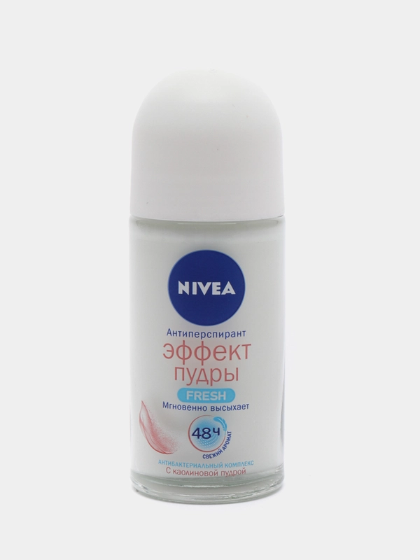 NIVEA Дезодорант-антиперспирант женский "Эффект пудры Fresh" шариковый 50 мл
