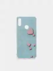 Голубой чехол Honor 8A / 8A Prime / Huawei Y6 2019 / Y6 Prime 2019 с рисунком Игра в кальмара