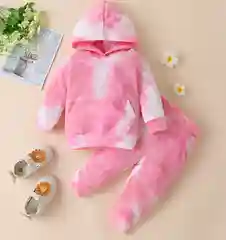 Розовый костюм для девочки