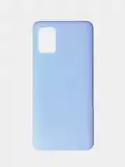 Небесно-голубой чехол Samsung Galaxy A51 (Самсунг Галакси А51) силиконовый, цветной, матовый