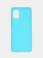 Чехол Samsung Galaxy A51 (Самсунг Галакси А51) силиконовый, цветной, матовый