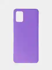 Пурпурный чехол Samsung Galaxy A51 (Самсунг Галакси А51) силиконовый, цветной, матовый
