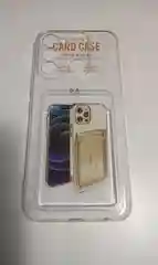 Белый чехол TECNO SPARK 8C  / TECNO SPARK GO 2022 с защитой камеры, карман для пластиковой карты
