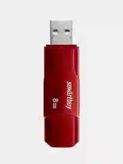 Красный флешка SmartBuy CLUE, USB 2.0, 4-128 GB
