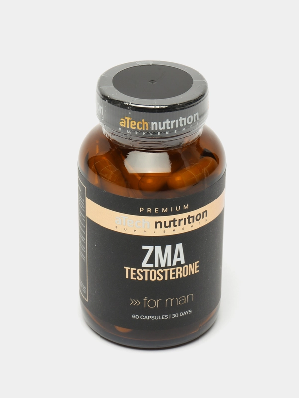 БАД к пище aTech nutrition Premium Zma- цинк + магний + аспарагиновая кислота, 60 капсул