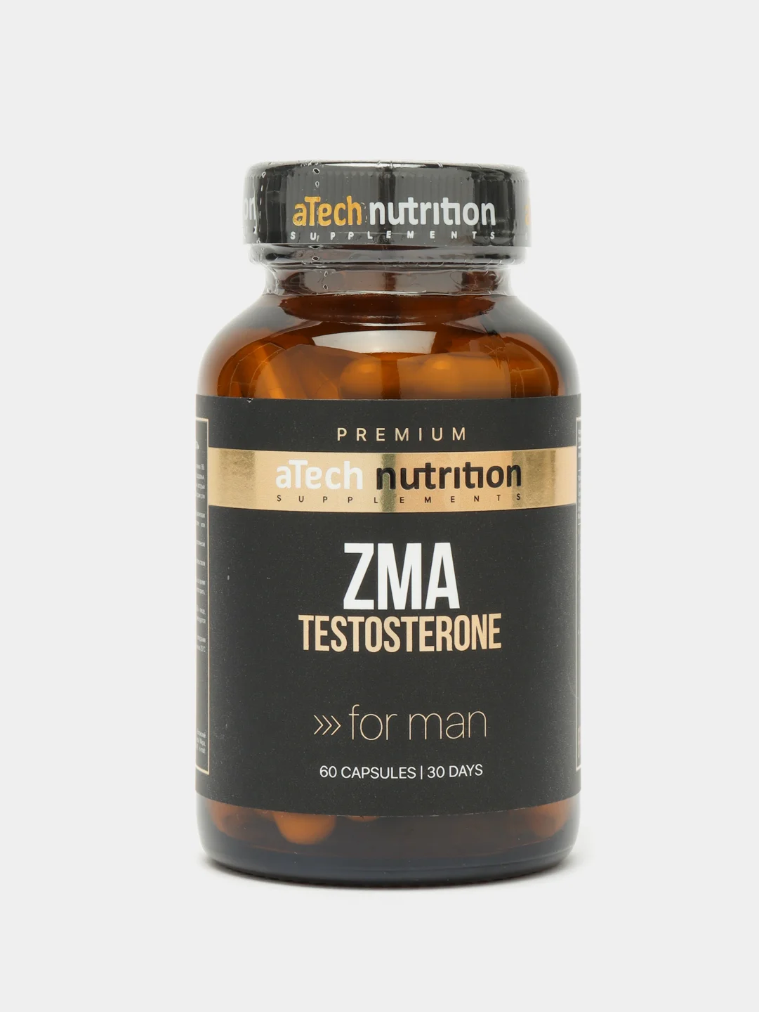 БАД к пище aTech nutrition Premium Zma- цинк + магний + аспарагиновая кислота, 60 капсул