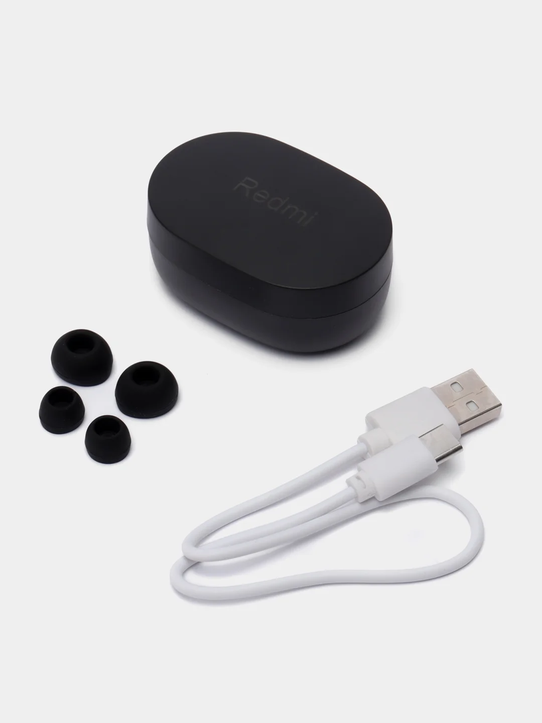 Черный беспроводные наушники,  Bluetooth, сенсорное управление, шумоподавление