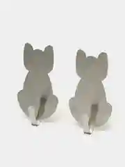 Крючки на липучке "Кошки", набор 2 штуки, металл