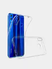 Чехол для Honor 8X прозрачный, силиконовый