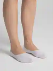 Белый следки женские