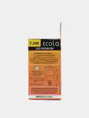 Лампа светодиодная Ecola (0% коэф. пульсации) 7W 220V E14 Шар 2700К (теплый)