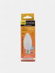 Лампа светодиодная Ecola LED Premium (0% коэф. пульсации) 8W 220V Свеча E27 2700К (теплый)