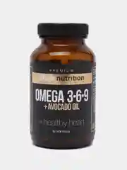 БАД к пище aTech Nutrition Premium Омега 3-6-9, с маслом авокадо, 60 капсул